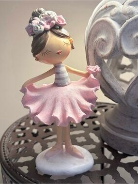 Hobby Lobby Pink Ballerina Figurine